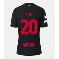 Pánský Fotbalový dres Barcelona Dani Olmo #20 2024-25 Venkovní Krátký Rukáv